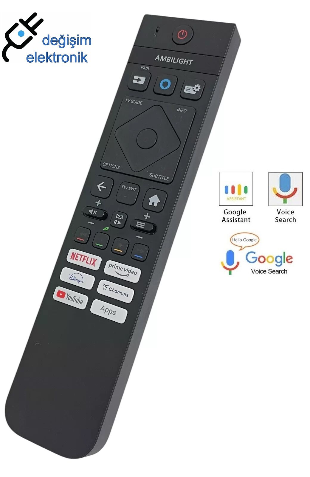 Philips 75Pus8309/12 4K Ambilight Tv Kumandası Ses Komutlu