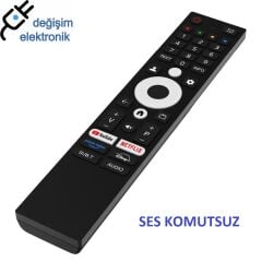 Tcl 55v6b Google Tv Kumandası Ses Komutsuz