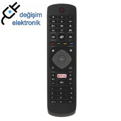 Philips 3D Smart Led TV Kumanda Rm-l1285 NetFlix Tuşlu