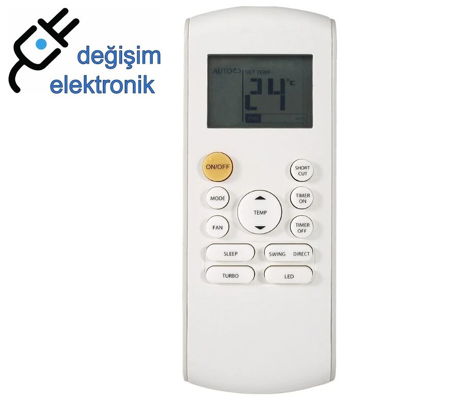 Carrier Rg10a2 Uyumlu Klima Kumandası