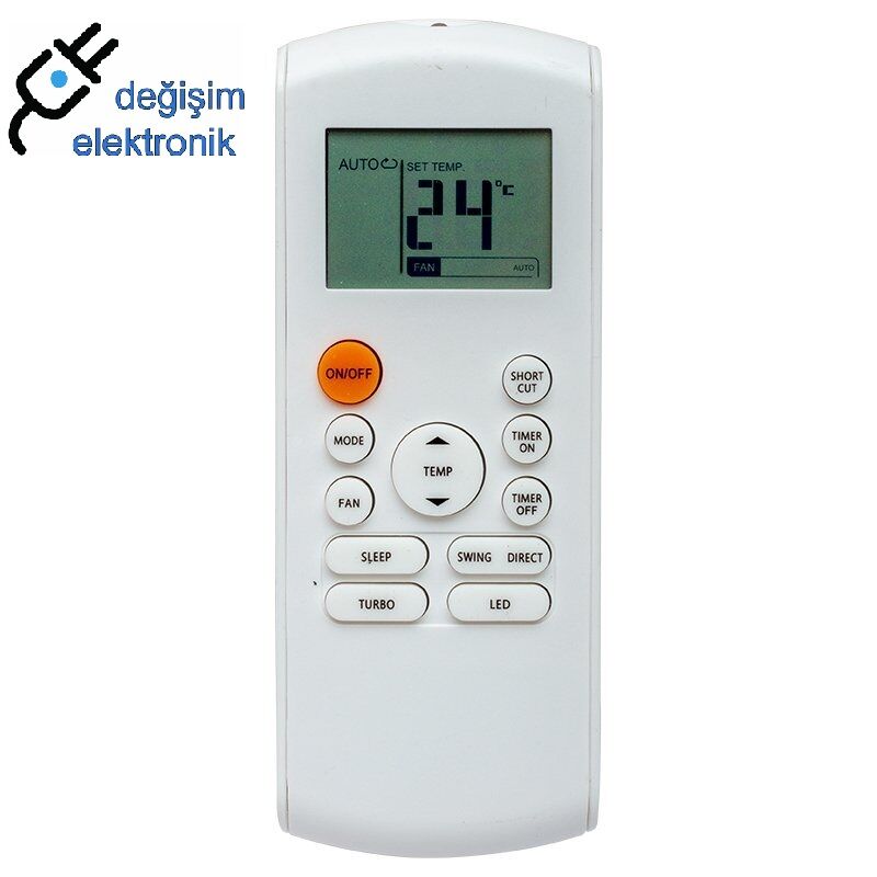Mileva Eva18 18000 Btu Klima Kumandası