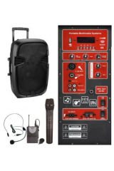 Ca-12 Vhf 12 Inç 700w Taşınabilir Hoparlör Sistemi
