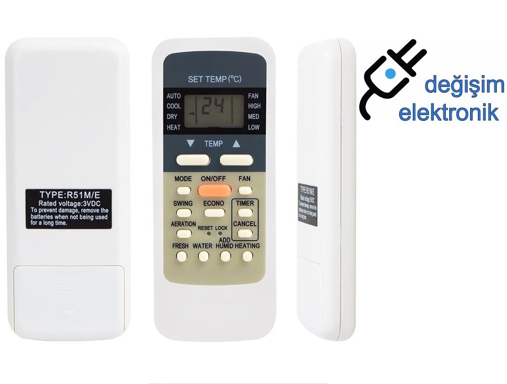 Midea Msrı-18hrn1 Klima Kumandası