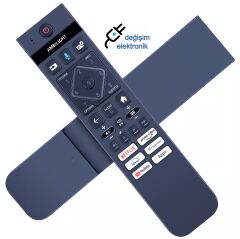 Philips The Xtra Led Tv Kumandası Ses Komutlu
