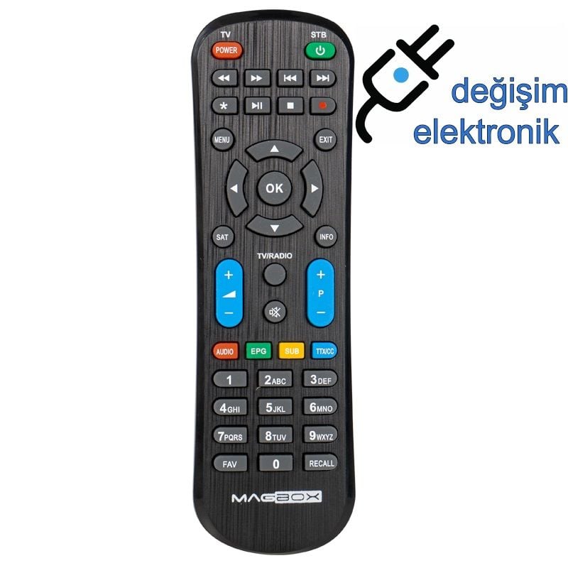 Magbox Ethernet Hd Uydu Kumandası