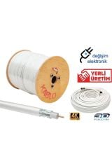 20 Metre Uydu Çanak Anten Kablosu Hazır Uçlu