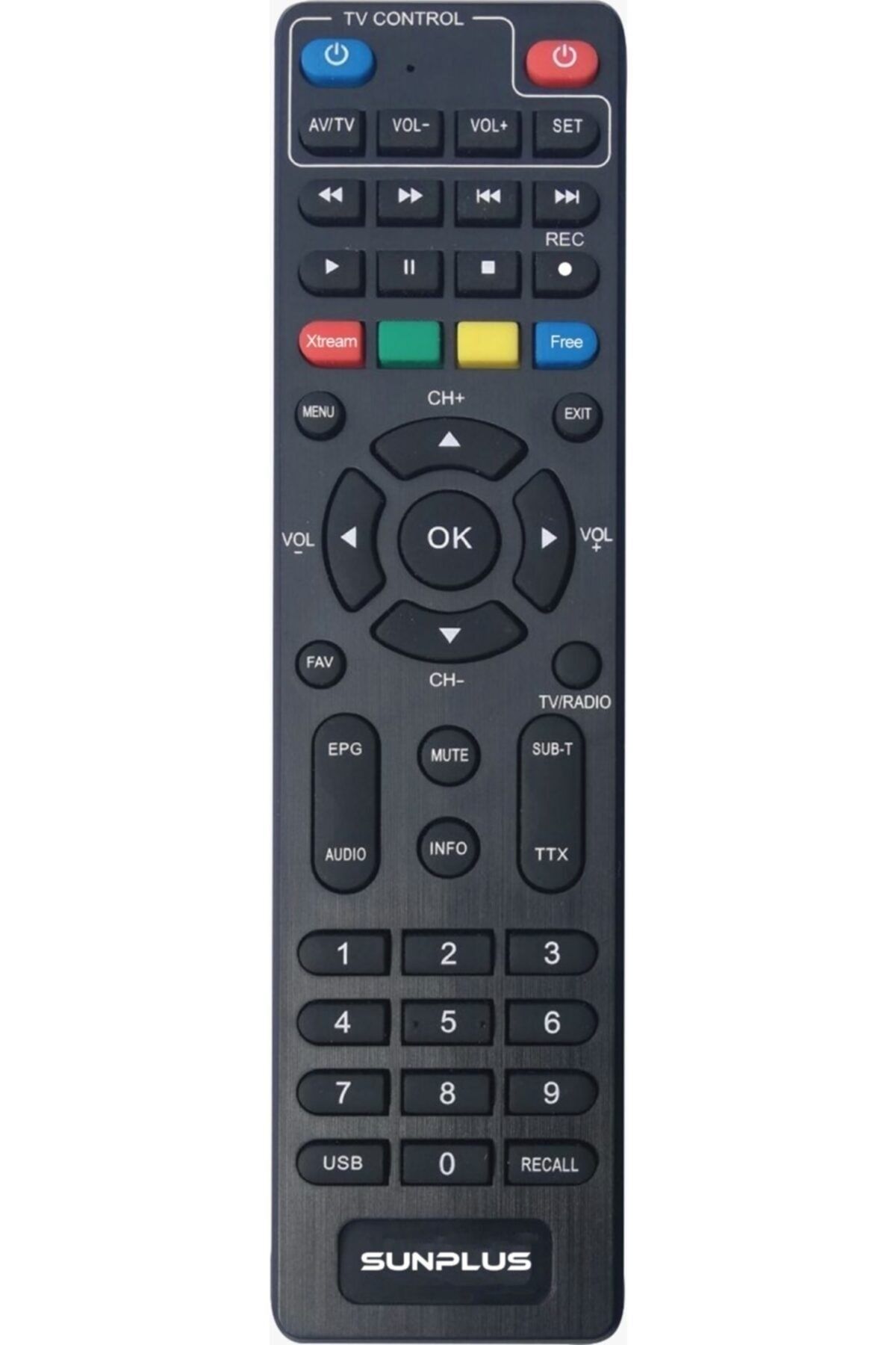Sunplus Falcon Hd Uydu Orjinal Kumandası