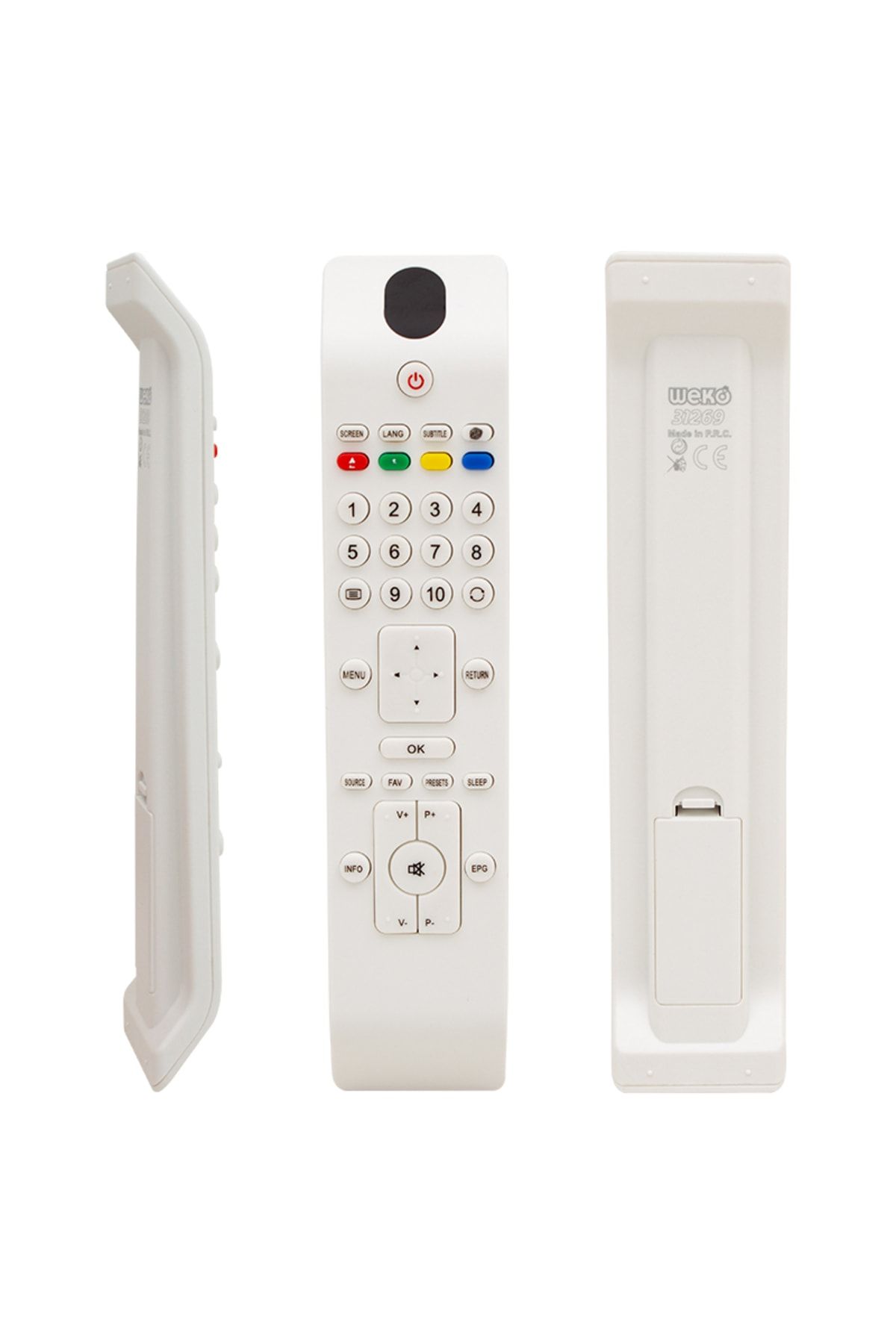 Seg Regal Lcd-led Tv Beyaz Kumanda