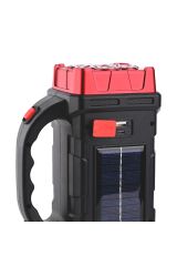 Powermaster Hb-1678 Solarlı USB Çıkışlı Şarjlı 38 Watt Kamp Feneri