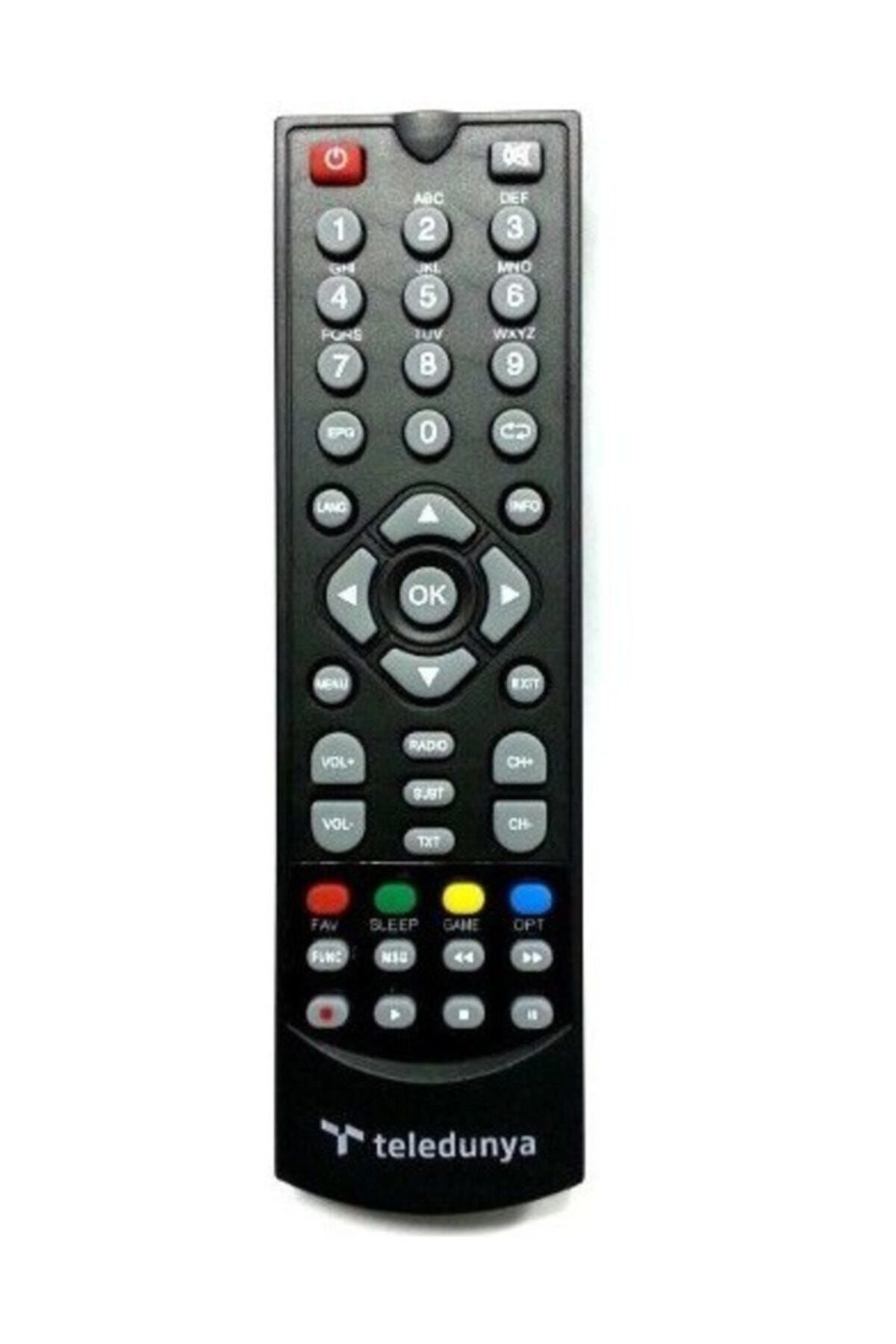 Hd8800 Teledünya Orjinal Kumanda