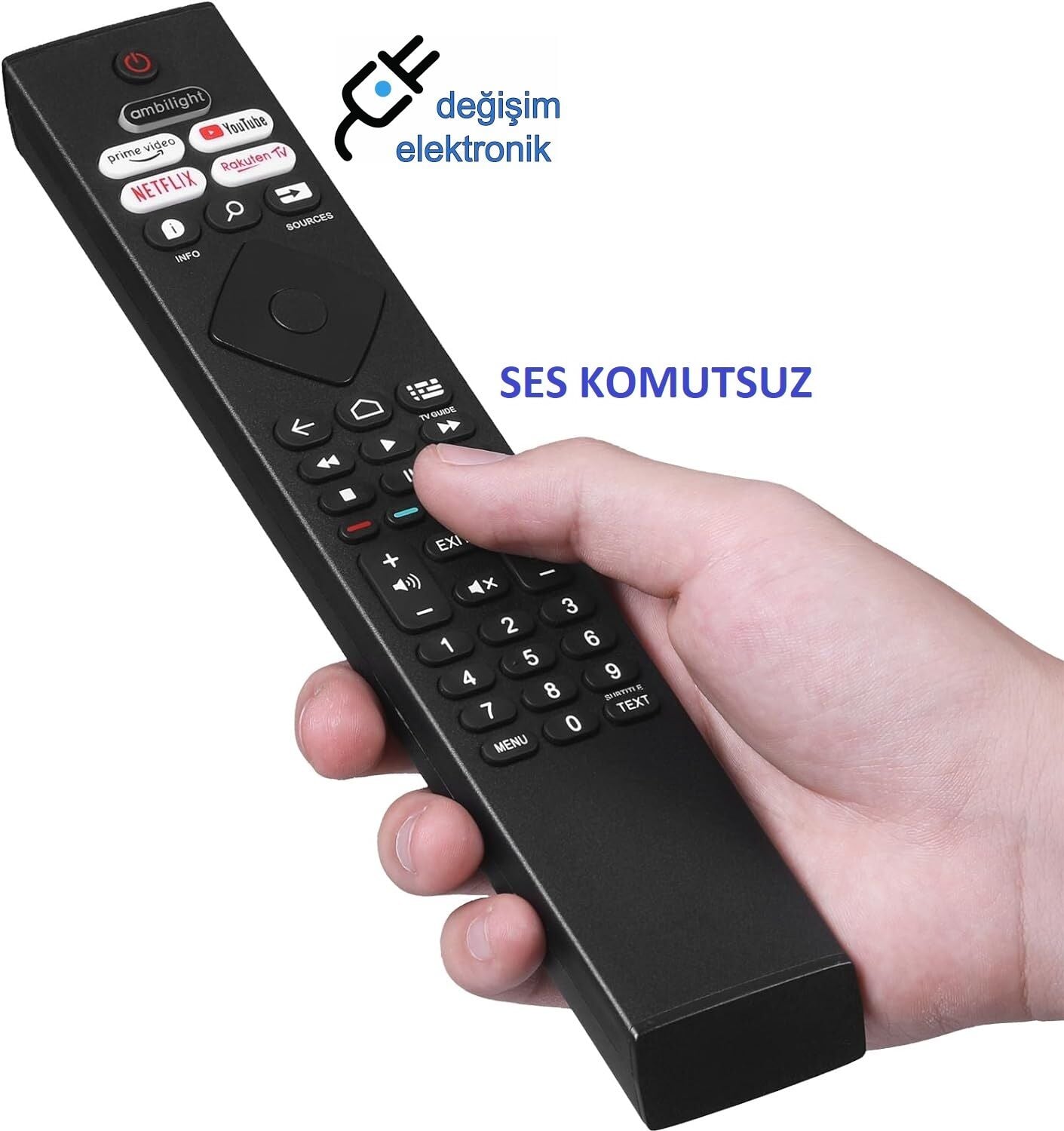 Philips 50pus8505 Android Led Tv Kumandası