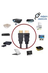 1.5 Metre 3d Full Hd Hdmi Tv Uydu Alıcısı Kablosu Birbuçuk Metre