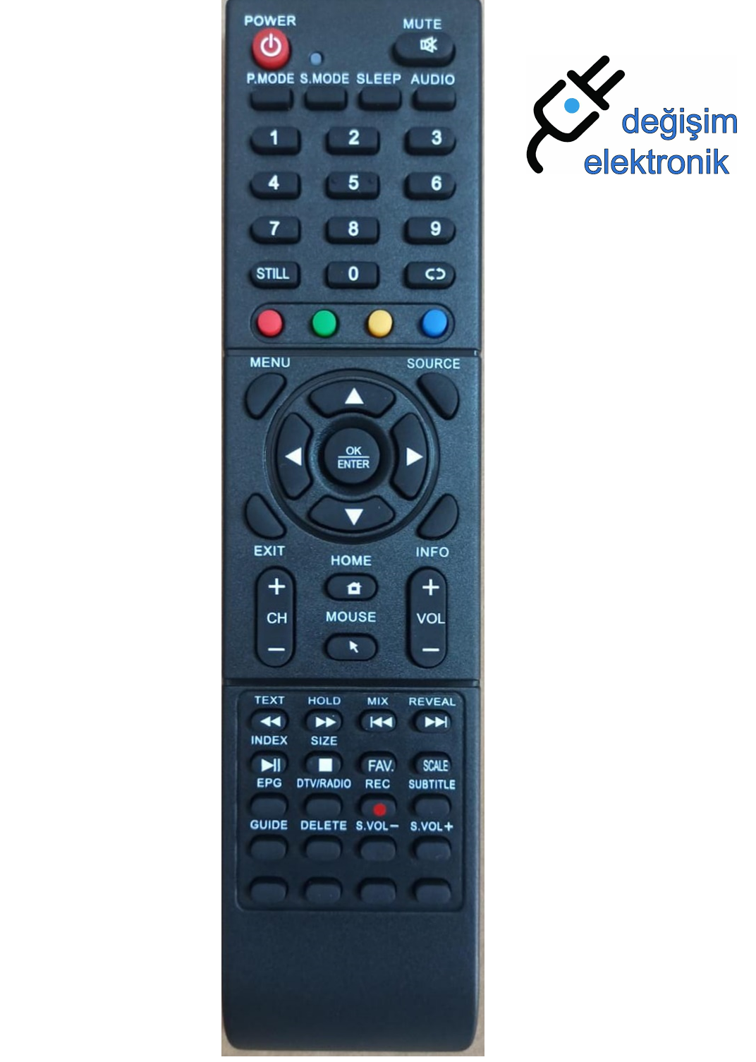 Axwn Ax048ldv59-fm Led Tv Kumandası