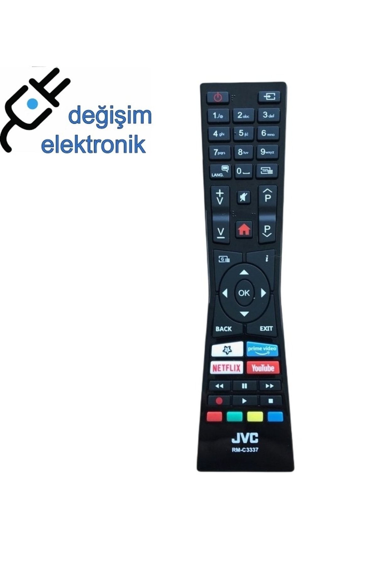 Jvc Lt-40vf52t Smart Led Tv Orjinal Kumandası