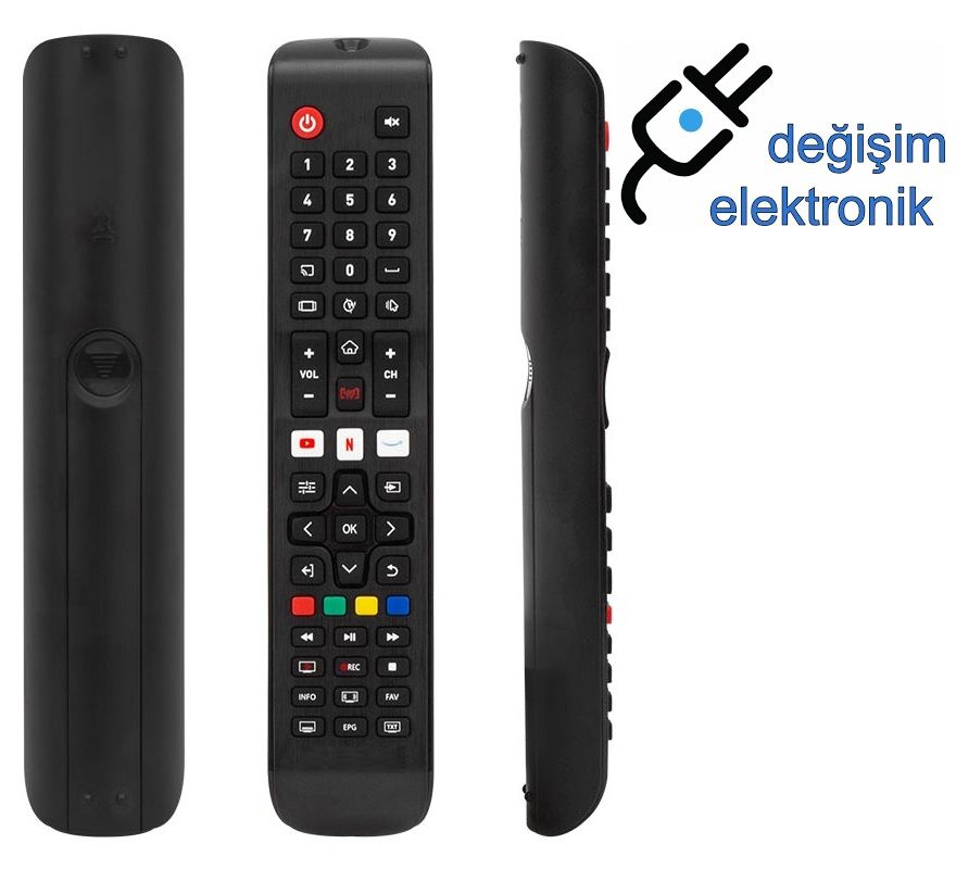 Hı-level / Peaq Led Tv Kumandası Youtube Netflix Prime Tuşlu Orjinal Ürün