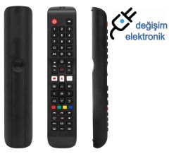 Hı-level / Peaq Led Tv Kumandası Youtube Netflix Prime Tuşlu Orjinal Ürün