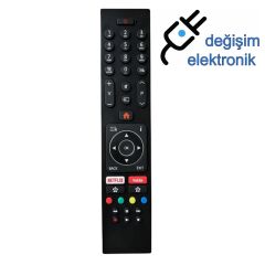 Vestel 58ut9850 Smart Led Tv Uyumlu Kumanda Mikrofonsuz