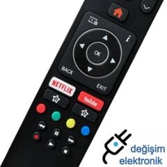 Vestel 58ut9850 Smart Led Tv Uyumlu Kumanda Mikrofonsuz
