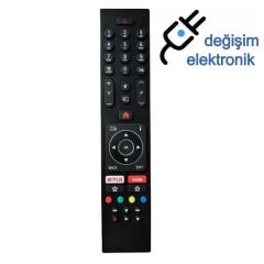 Vestel 55ut9850 Smart Led Tv Uyumlu Kumanda Mikrofonsuz