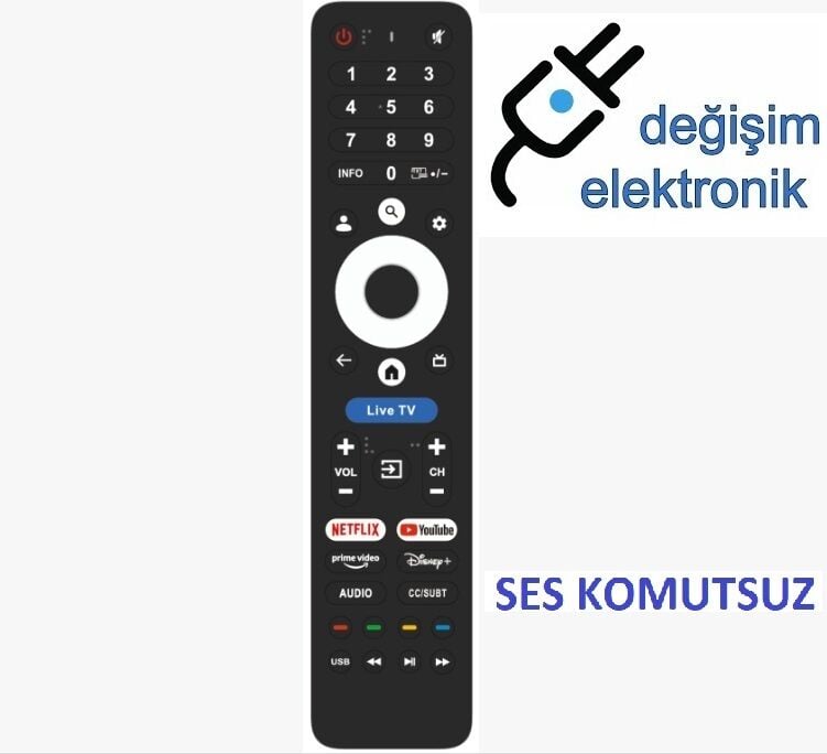 Dijitech 65Djq12000 Google Tv Kumandası