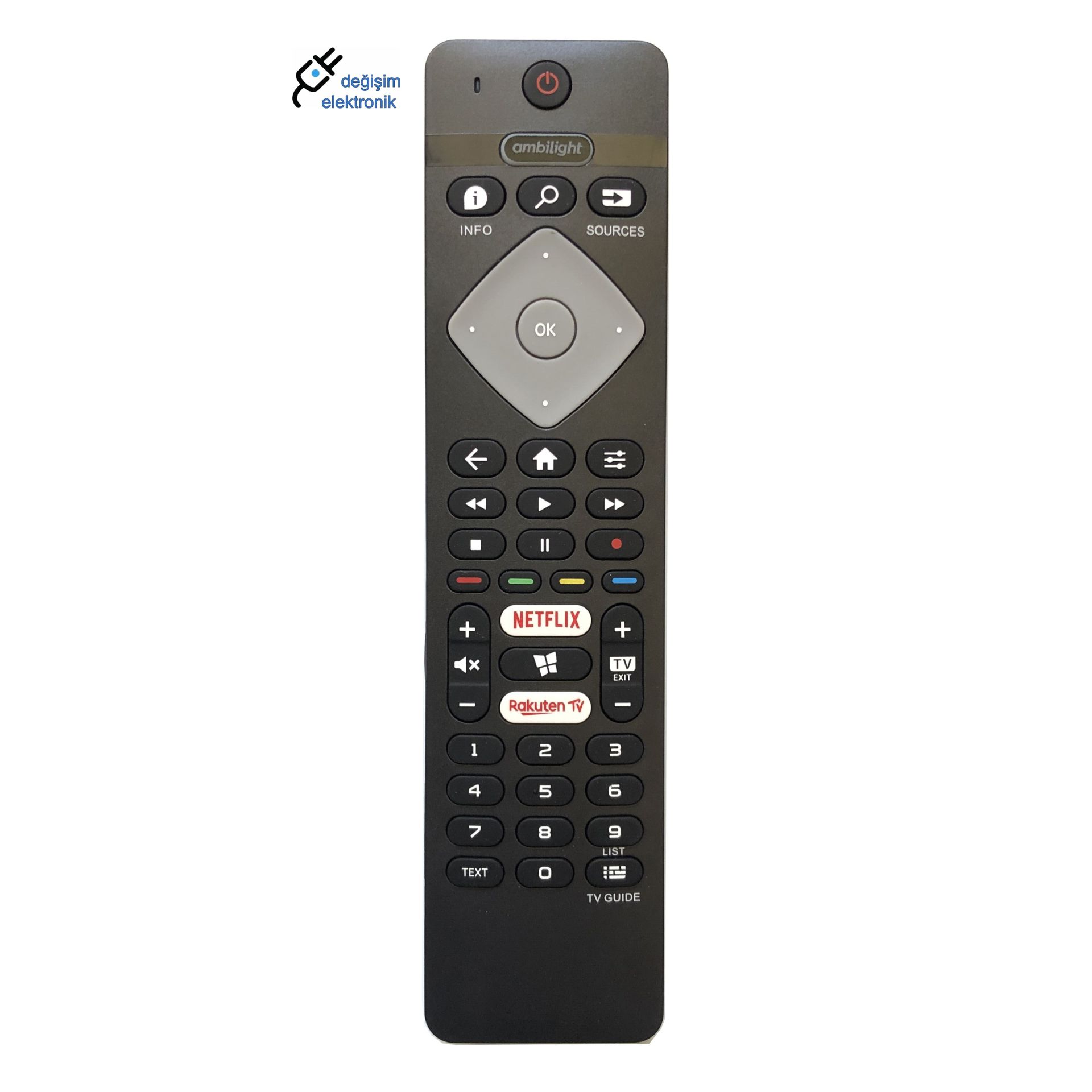 Philips 65Pml9009 Android Led Tv Kumandası Ses Komutsuz