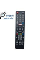 Dijitsu 32ds7700 Netflix Youtube Tuşlu Smart Led Tv Kumandası