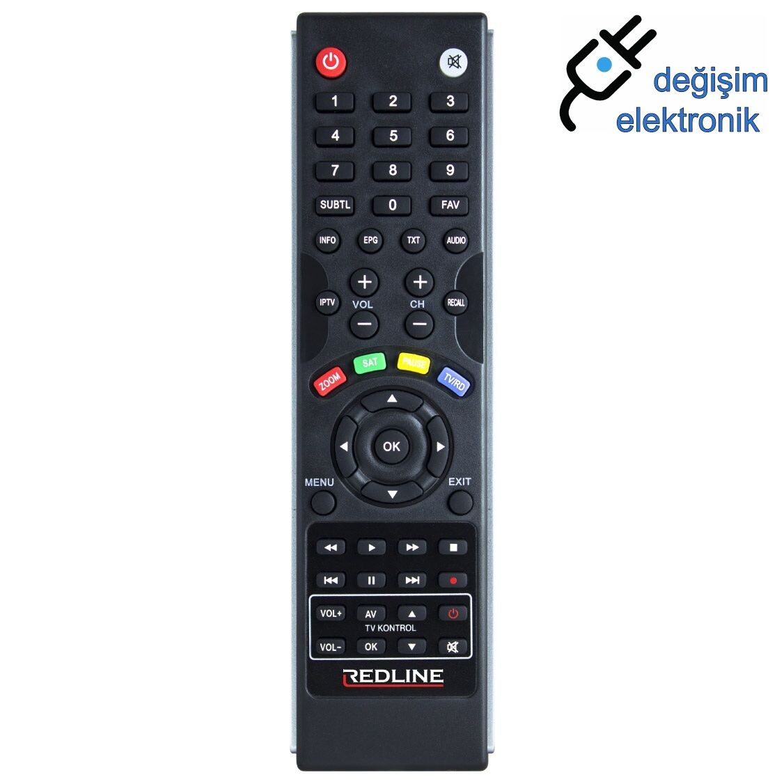 T30 Hd Karasal Uydu Akıllı Kumandası Orjinal