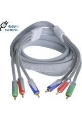 Tunex Kablo 3rca 3rca 2 Metre Yuv Component Tnx-3028/27