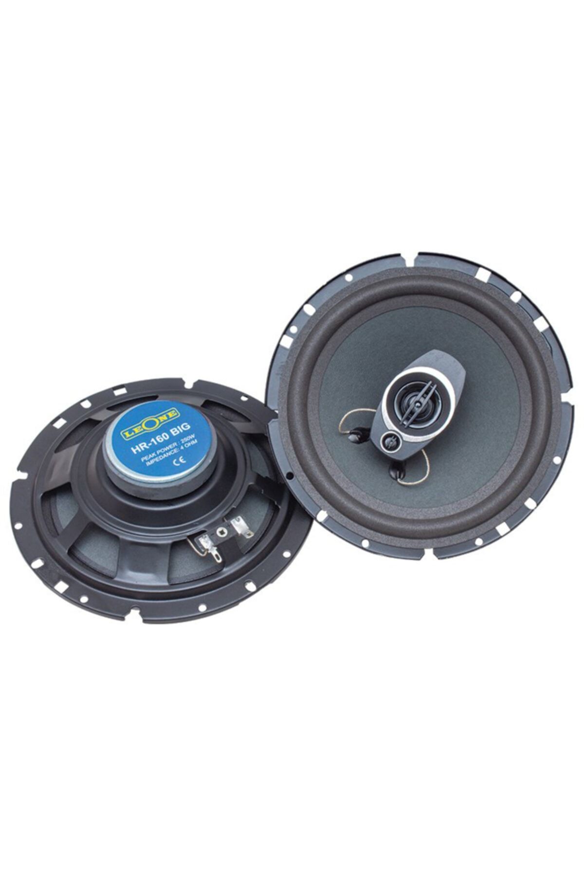 Hr-160 Bıg 16 Cm 4 Ohm 2'li Takım 250 Watt Oto Hoparlör