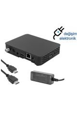 Botech Nero 2+ Plus Linux Tabanlı Etkermet Girişli Ip Tv Mini Uydu Alıcısı