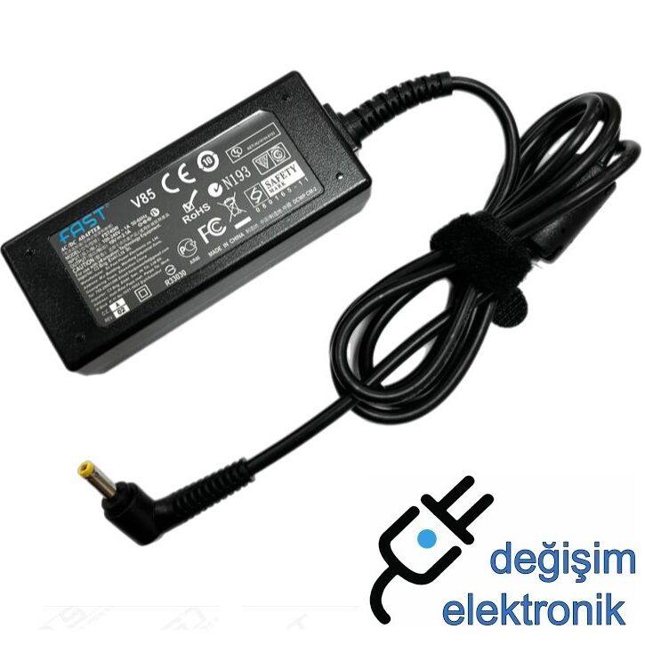 19V 2,37A Laptop Adaptörü (4,0*1,7) Hp