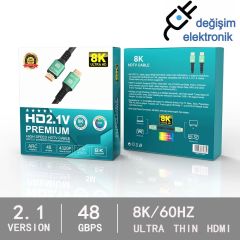10 Metre 8k Hdmi Kablo Hd 2,1V