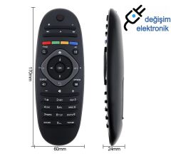 Philips 42pfl7406h/12 Plazma Lcd Tv Kumandası