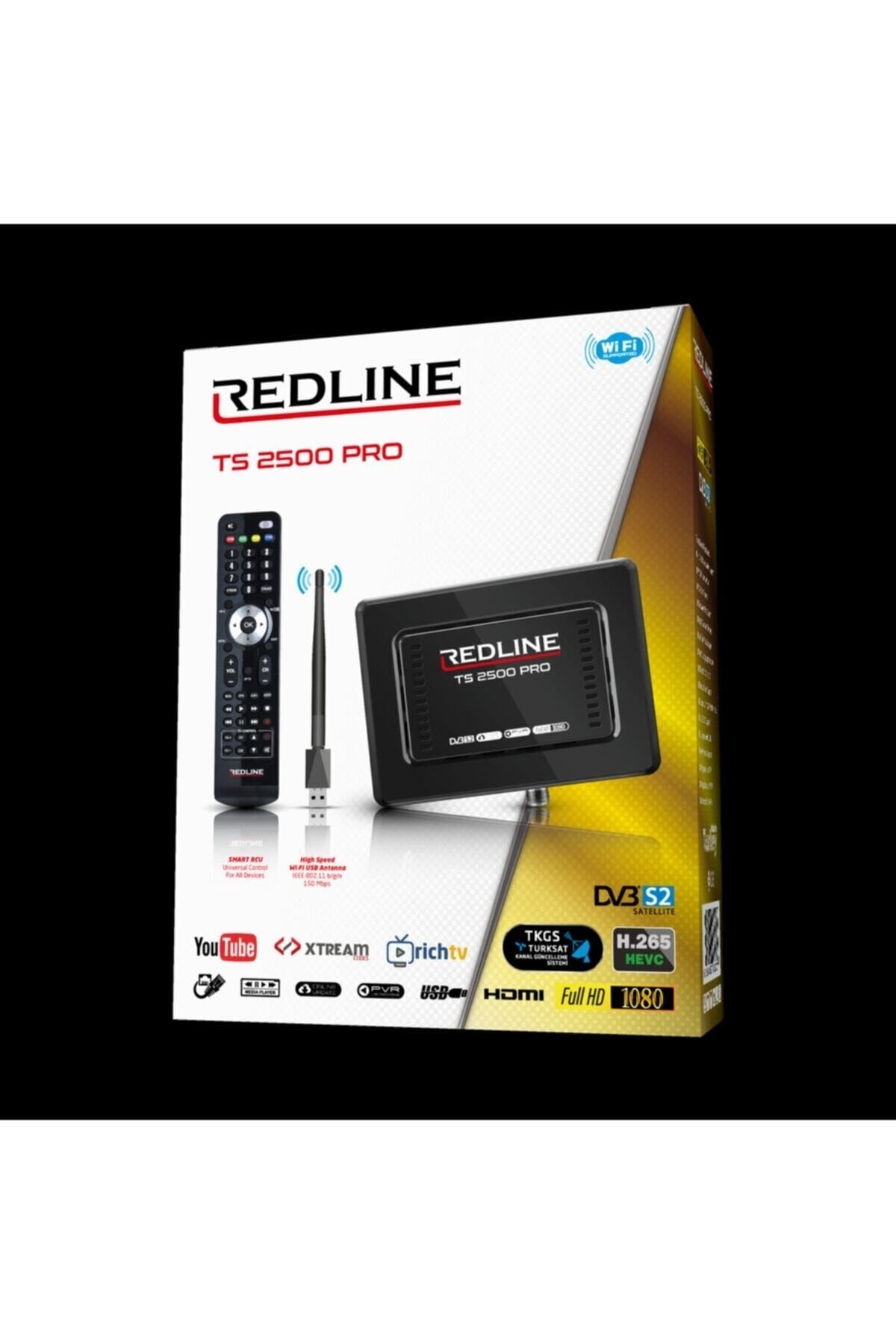 Ts 2500 Pro Ethernet Girişli + Youtube + Wifi Anteni Ve Sinema Paketi + 1 Yıl Free Tv