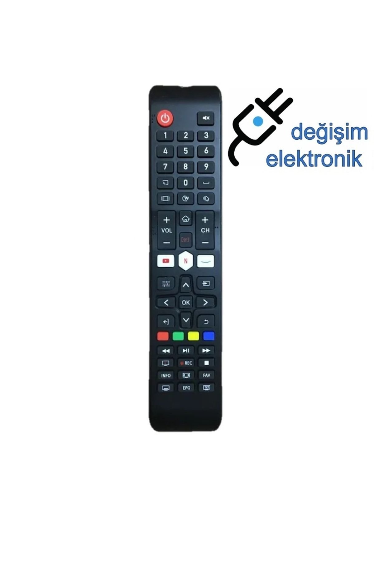Hi-level Hl43dmn13/0216 Android Led Tv Kumandası