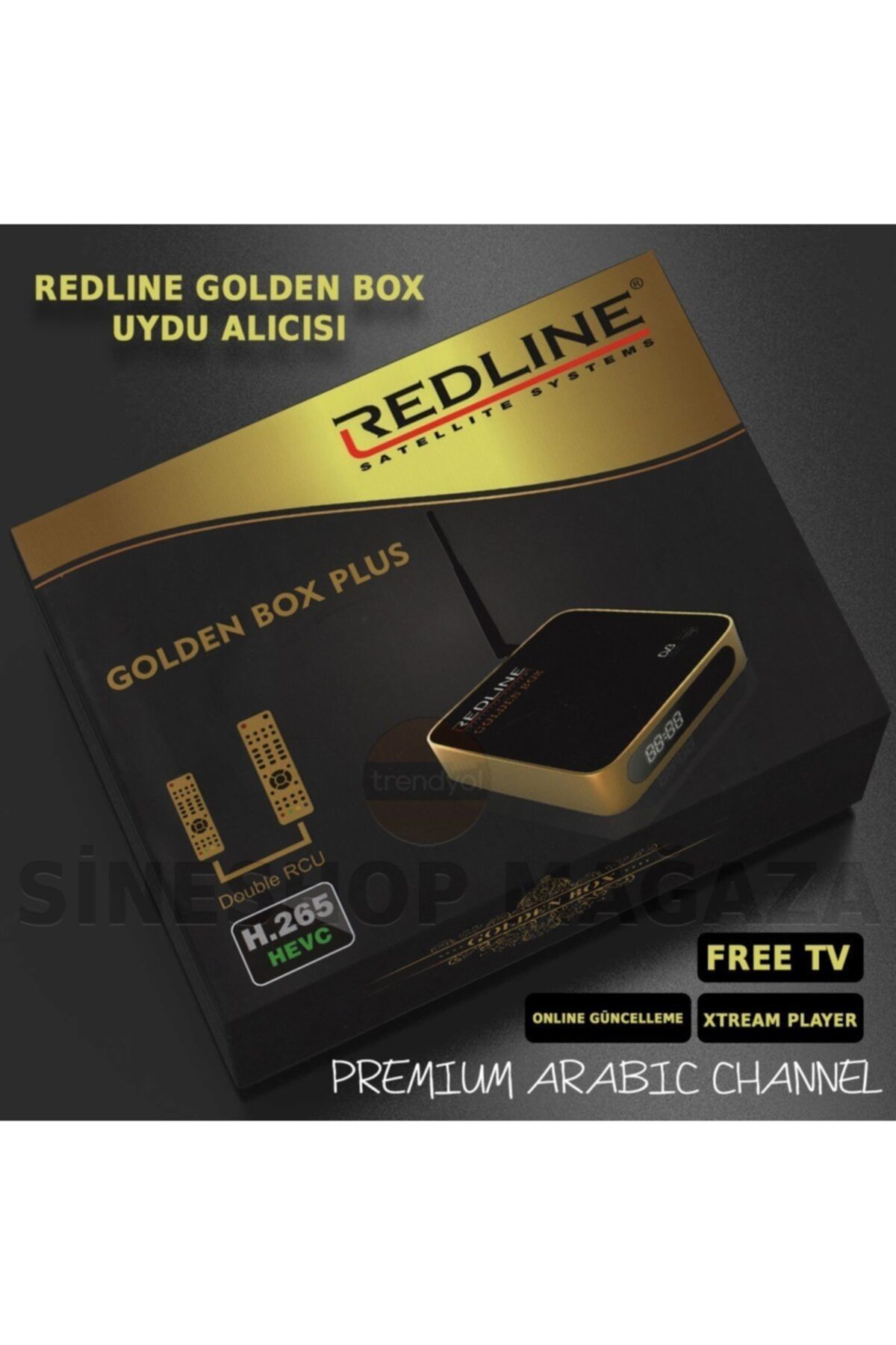 Golden Box Plus Hd Uydu Alıcısı - Display Ekran