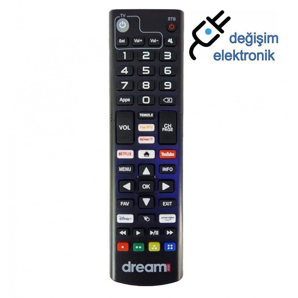 Dreamstar W2 Android Tv Box Kumandası