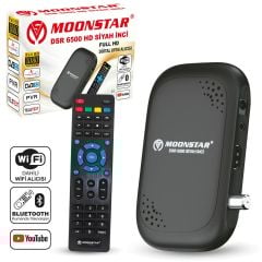 Moonstar Dsr-6500 Hd Uydu Cihazı Dahili Wifi Bluetooth Kumanda