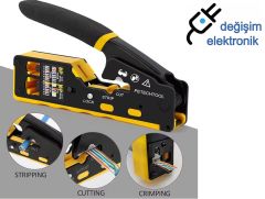 Yeni Nesil Rj45 Sıkma Pensesi Rj11-Rj45