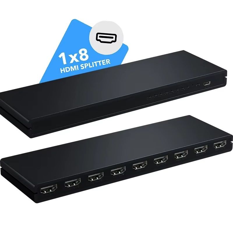 Hdmi 1/4 Splitter 8li Hdmi Çoğaltıcı