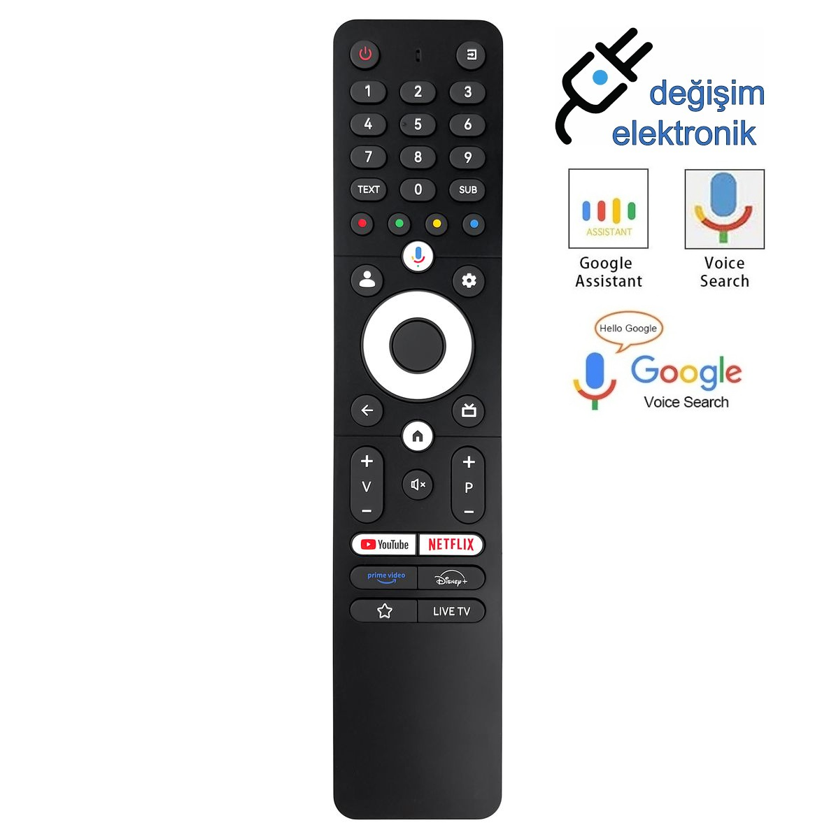 Thomson 4k Google Tv Kumandası