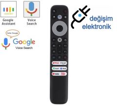 Tcl 32S5400A Android Tv Kumandası Mikrofonlu
