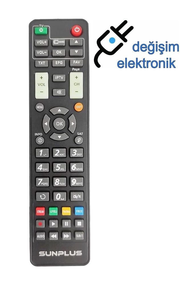 Hitech Delta Hd Uydu Orjinal Kumandası