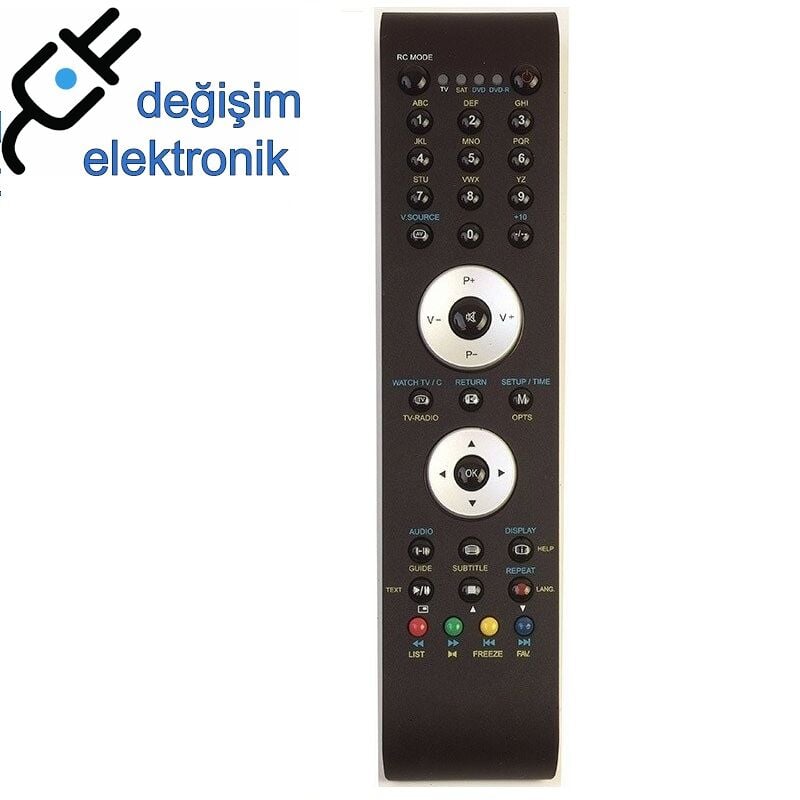 Vestel Çift Okeyli Rc 1110 Lcd Led Tv Kumandası