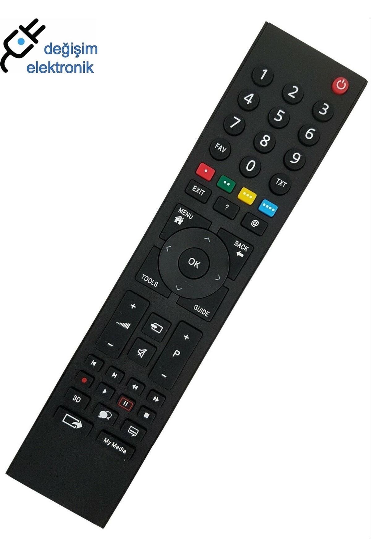 Beko Ts4187r-2 3d Lcd Led Tv Kumandası