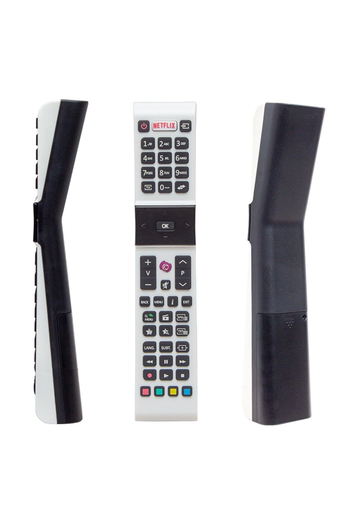Jvc Rca-49130 Netflıx Tuşlu Beyaz Led Tv Kumanda
