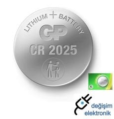 Gp CR 2025 3 Volt Lityum Para Pil 1 Adet
