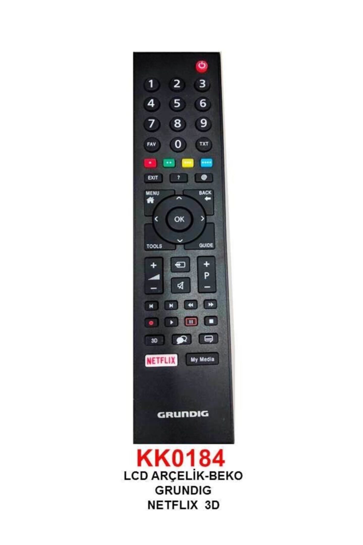Rc 3304805/01b Rm-l271b Netflıx Tuşlu Lcd-led Tv Kumanda (ts5187r-a1)