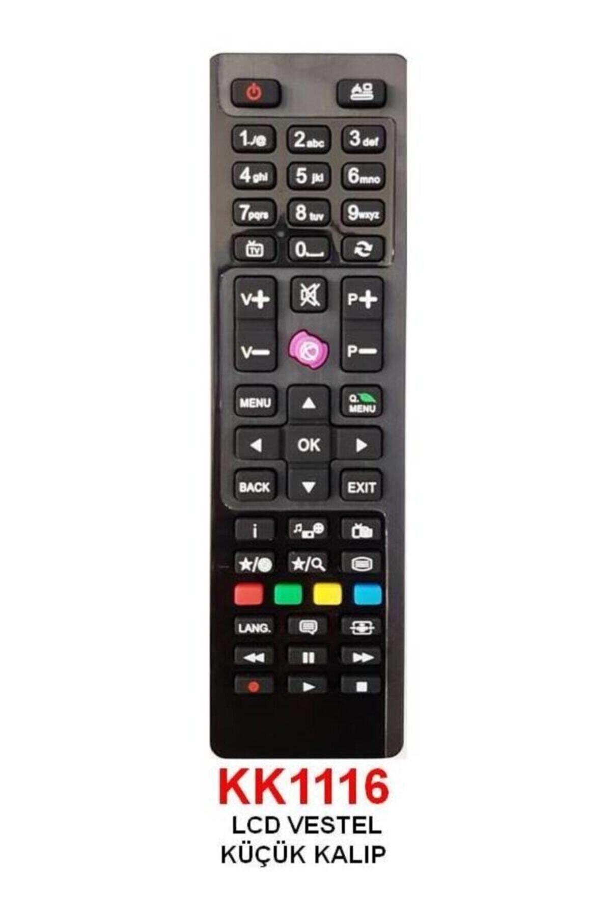 Rc4849 Rm-l260 Lcd Mini Mor Tuşlu Lcd-led Tv Kumanda Kk1116-34373