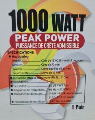 Moonstar Ms 6998 10000 Watt Hoparlör 6x9 1 Takım